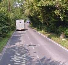 There are delays near Sevenoaks after a crash involving four vehicles on Clinton Lane, Four Elms, this afternoon. Picture: Google Maps