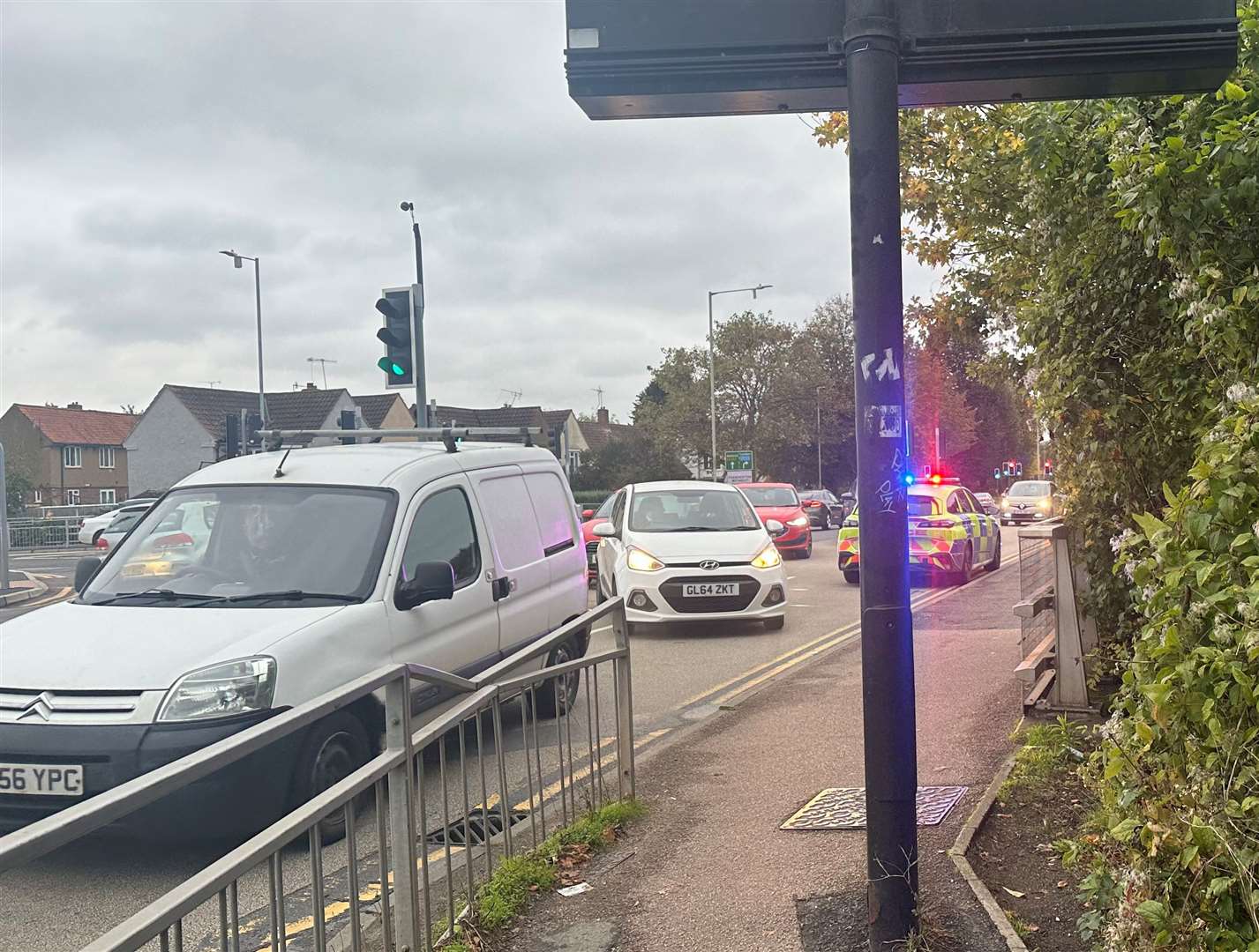 Police were called to the A28 bridge in Canterbury over the bridge with the A2