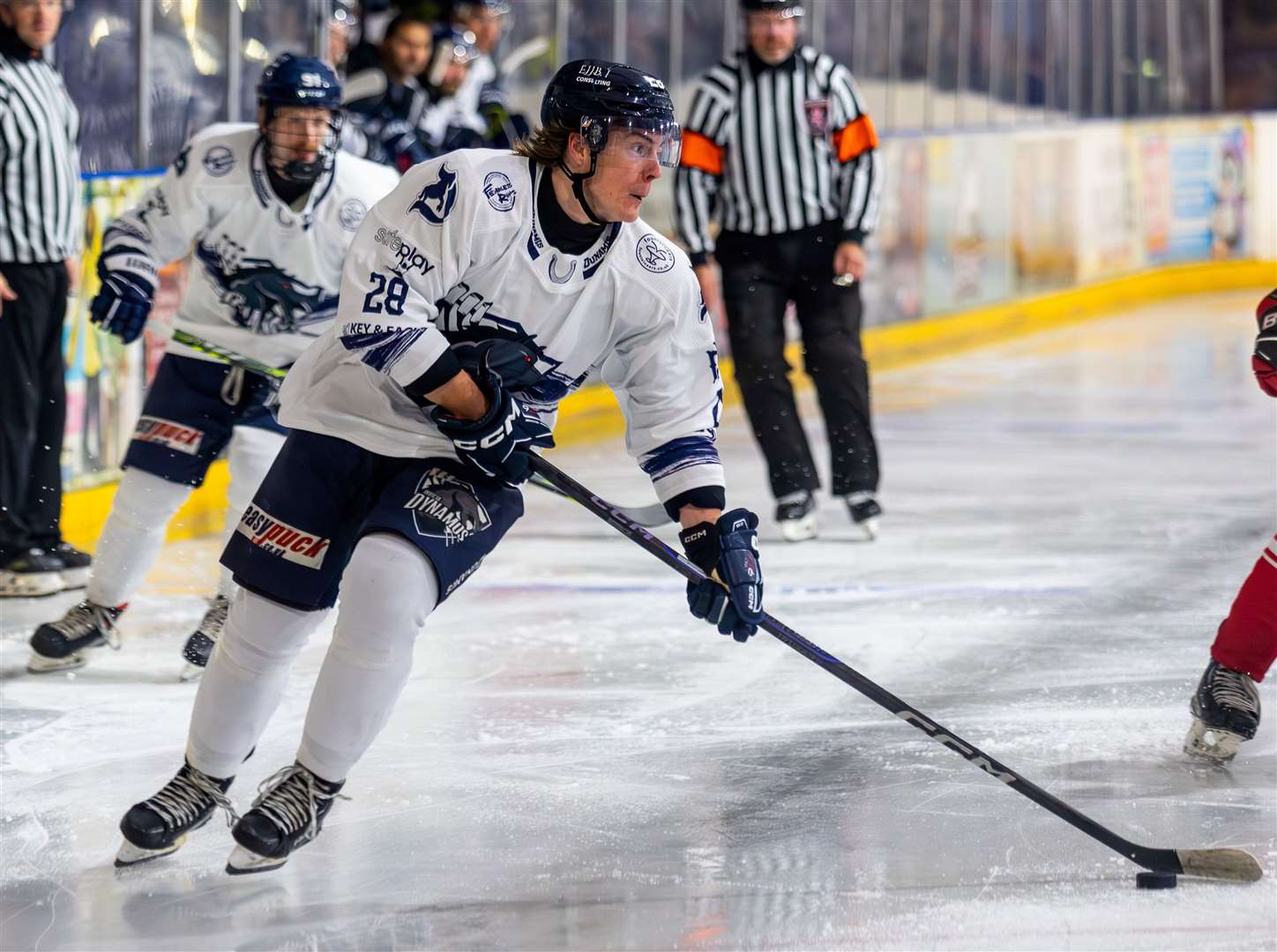 Mads Thune scored twice against Cardiff Fire Picture: David Trevallion