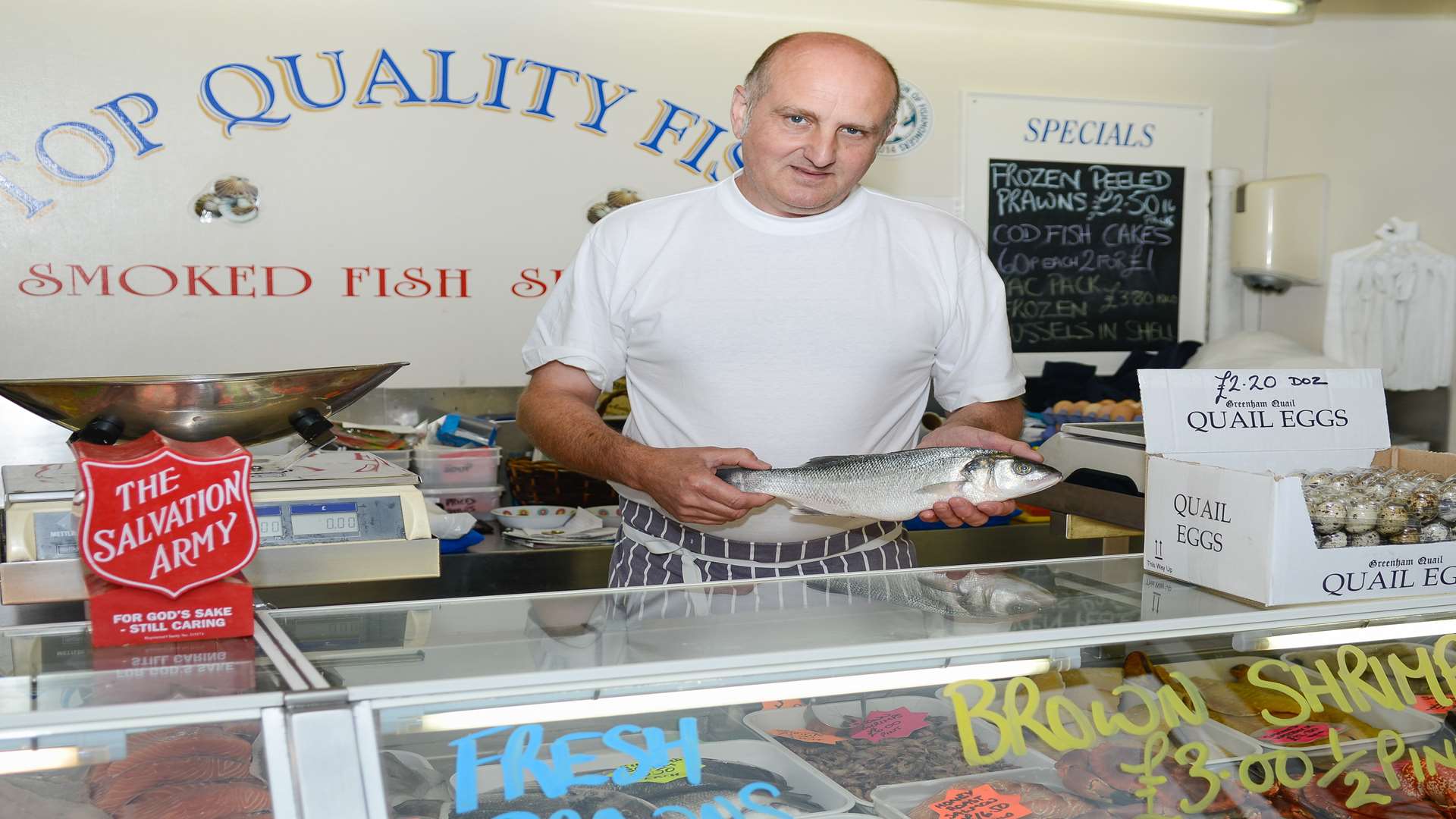 Stephen Kirkaldie is behind the revival of the Saturday market