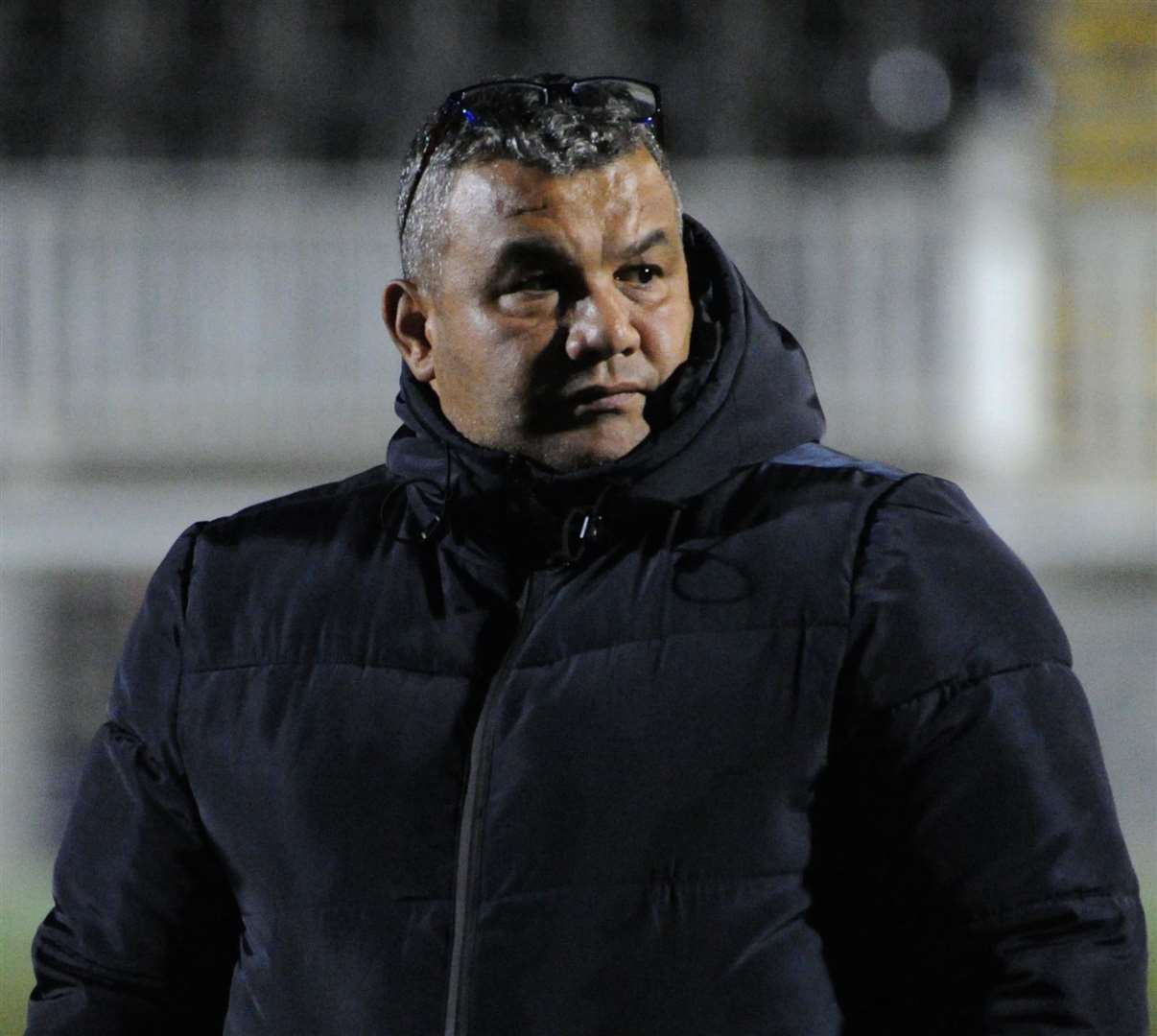 Maidstone United manager Hakan Hayrettin Picture: Steve Terrel