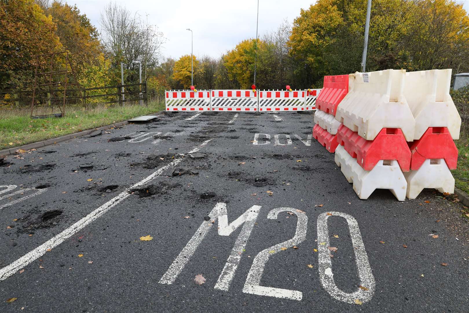 Cars will longer use the coasbound on-slip at Junction 10