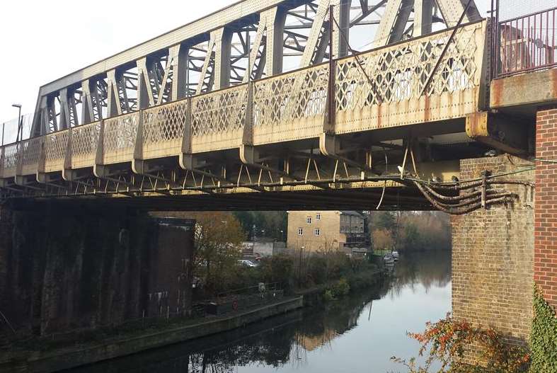 The High Level Bridge in Maidstone