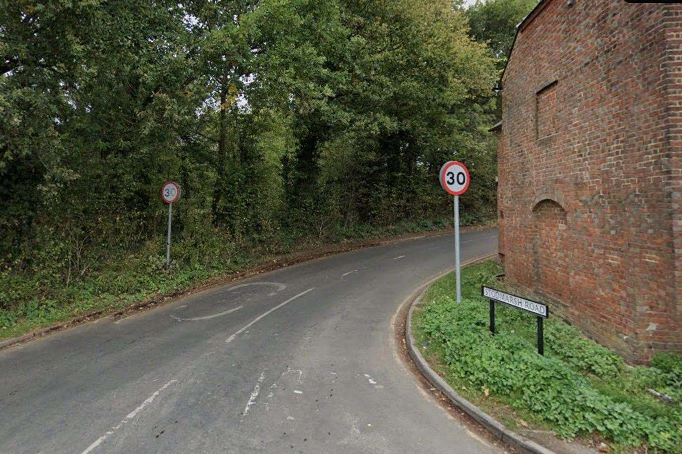 Stodmarsh Road, Canterbury, will be closed for up to six days after a burst water main. Picture: Google