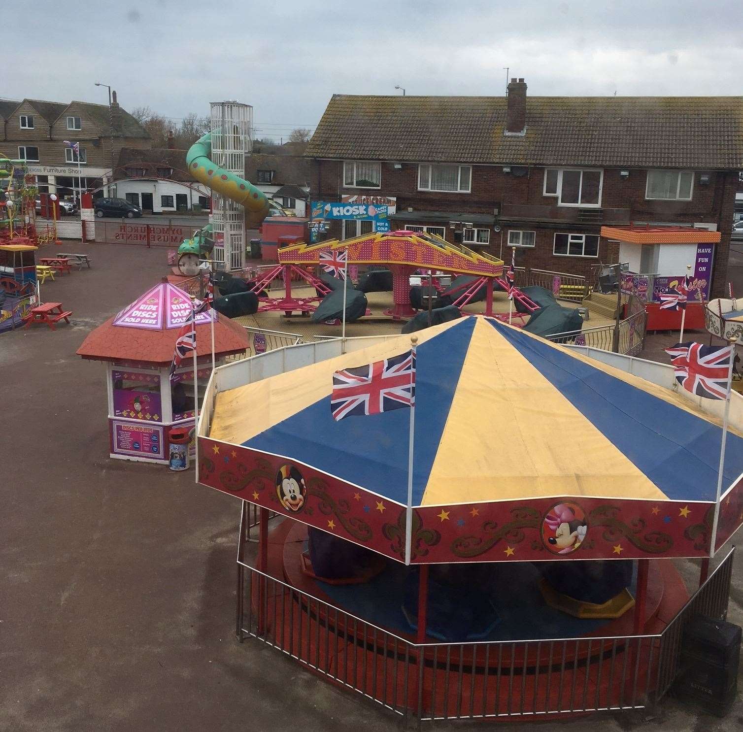 Dymchurch Amusement Park in 2018