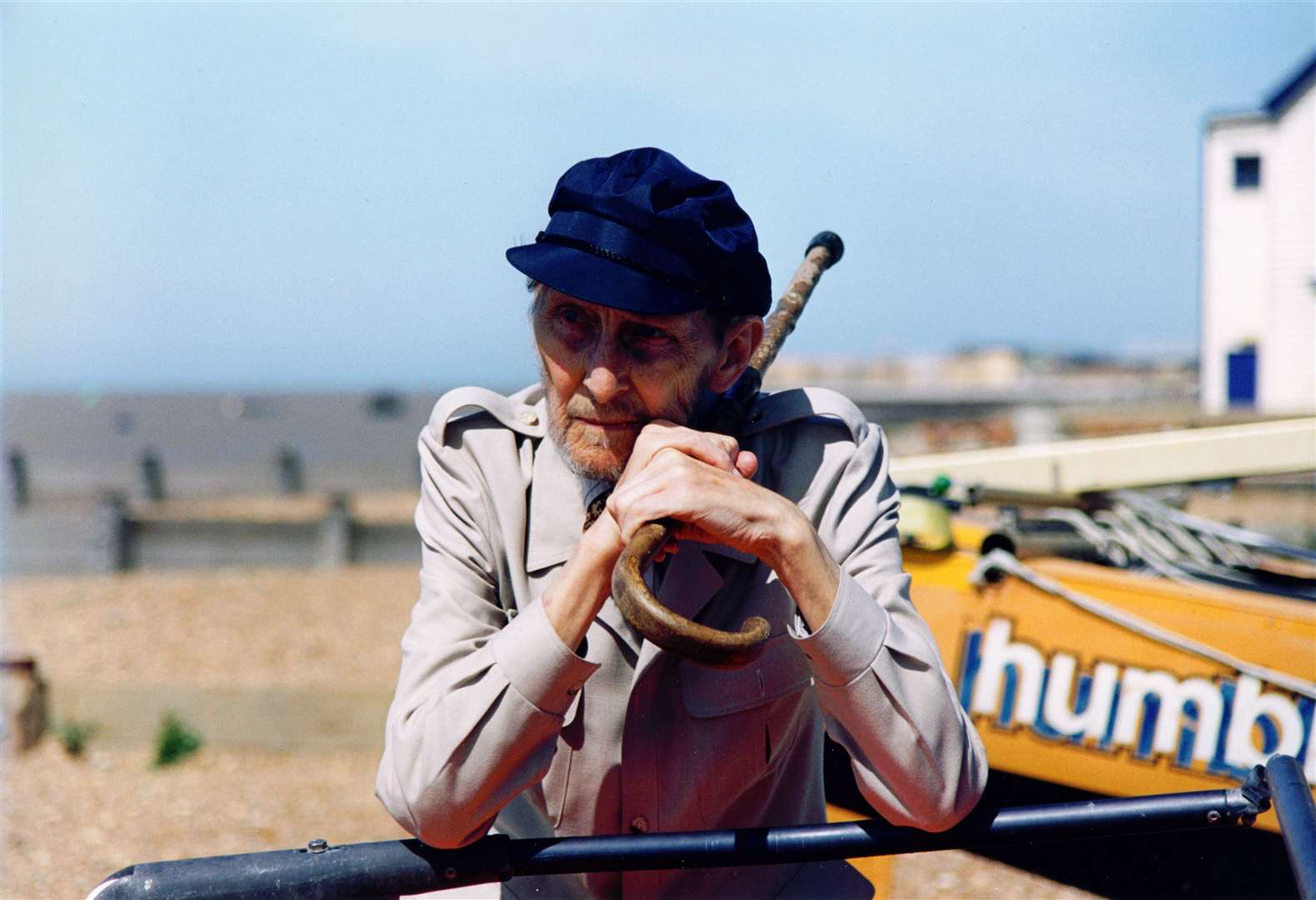 Stars Wars actor Peter Cushing in Whitstable