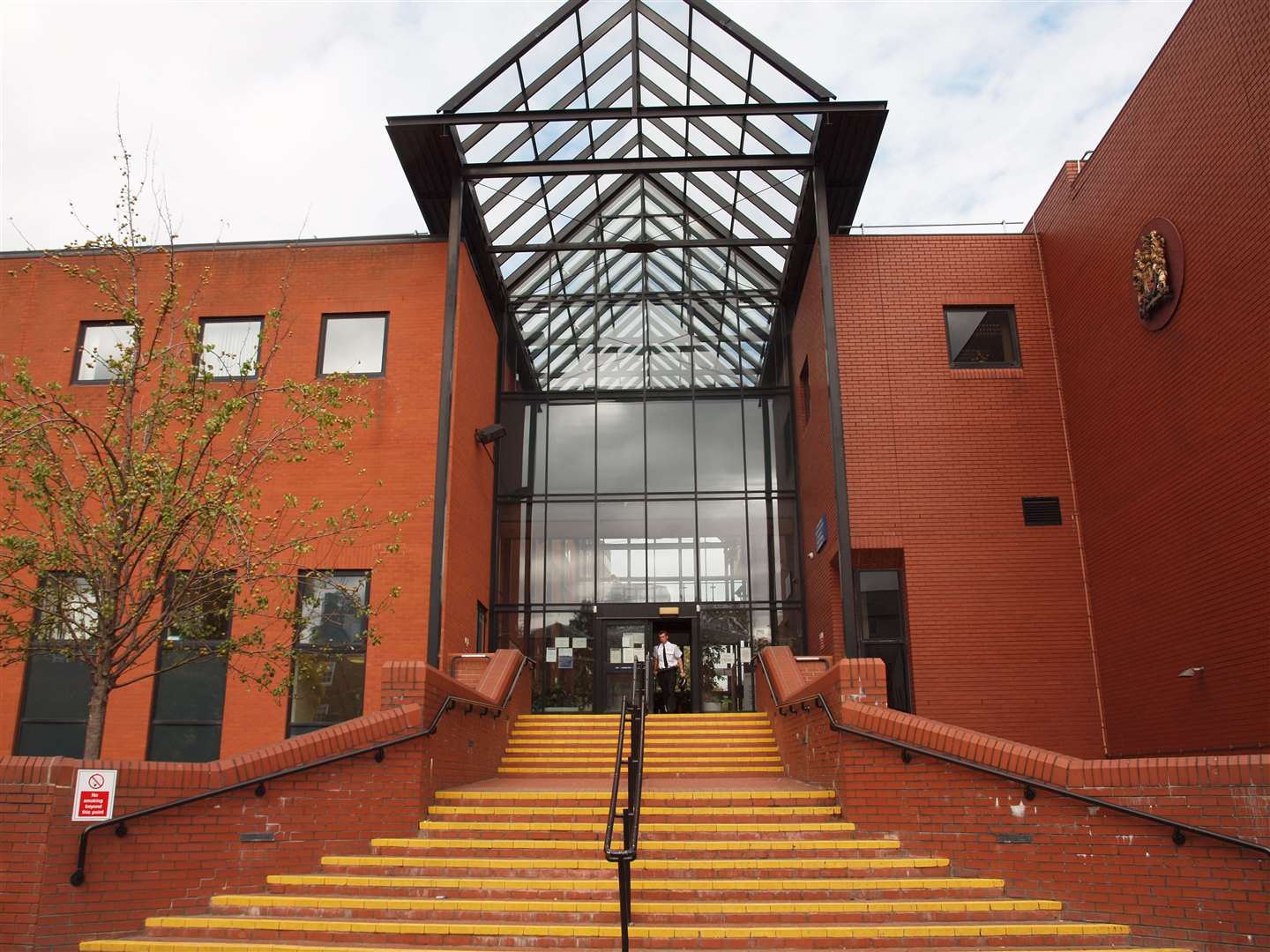 The trial was being held at Leicester Crown Court (Lucy Bogustawski/PA)