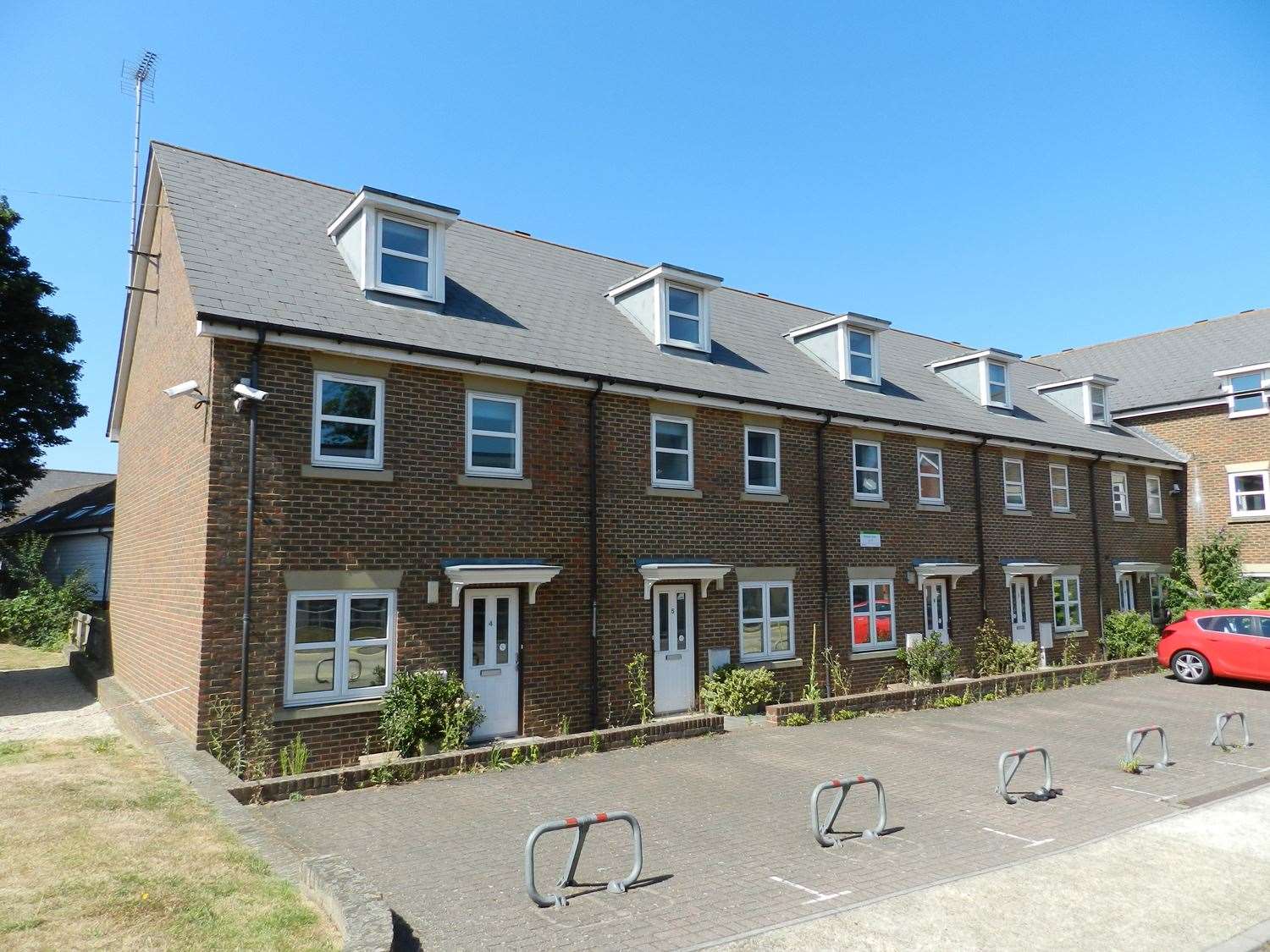 Parham Close houses which are also being converted to new council homes