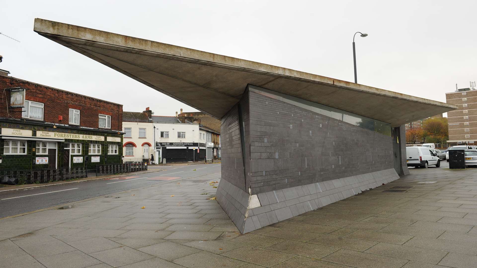 Public toilets in Parrock Street car park