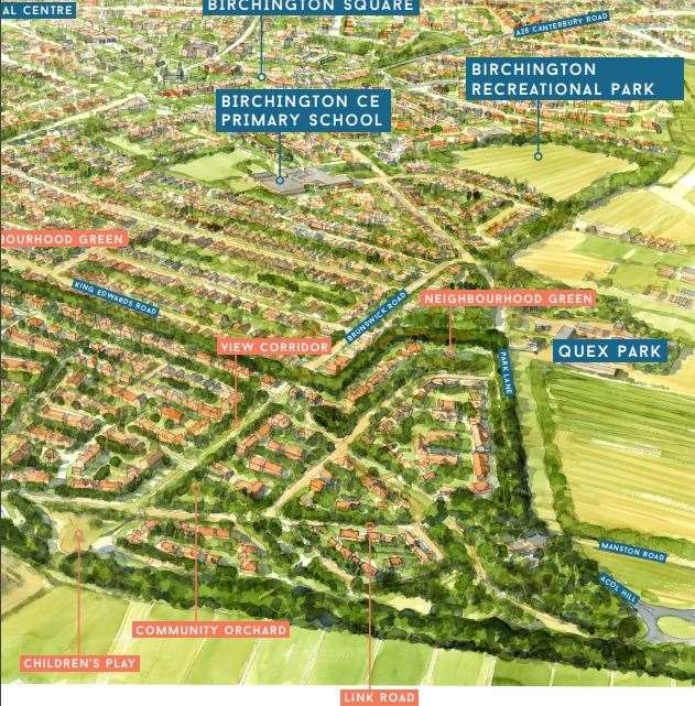 An overview of how the development would look. Picture: Ptarmigan Land and Millwood Designer Homes