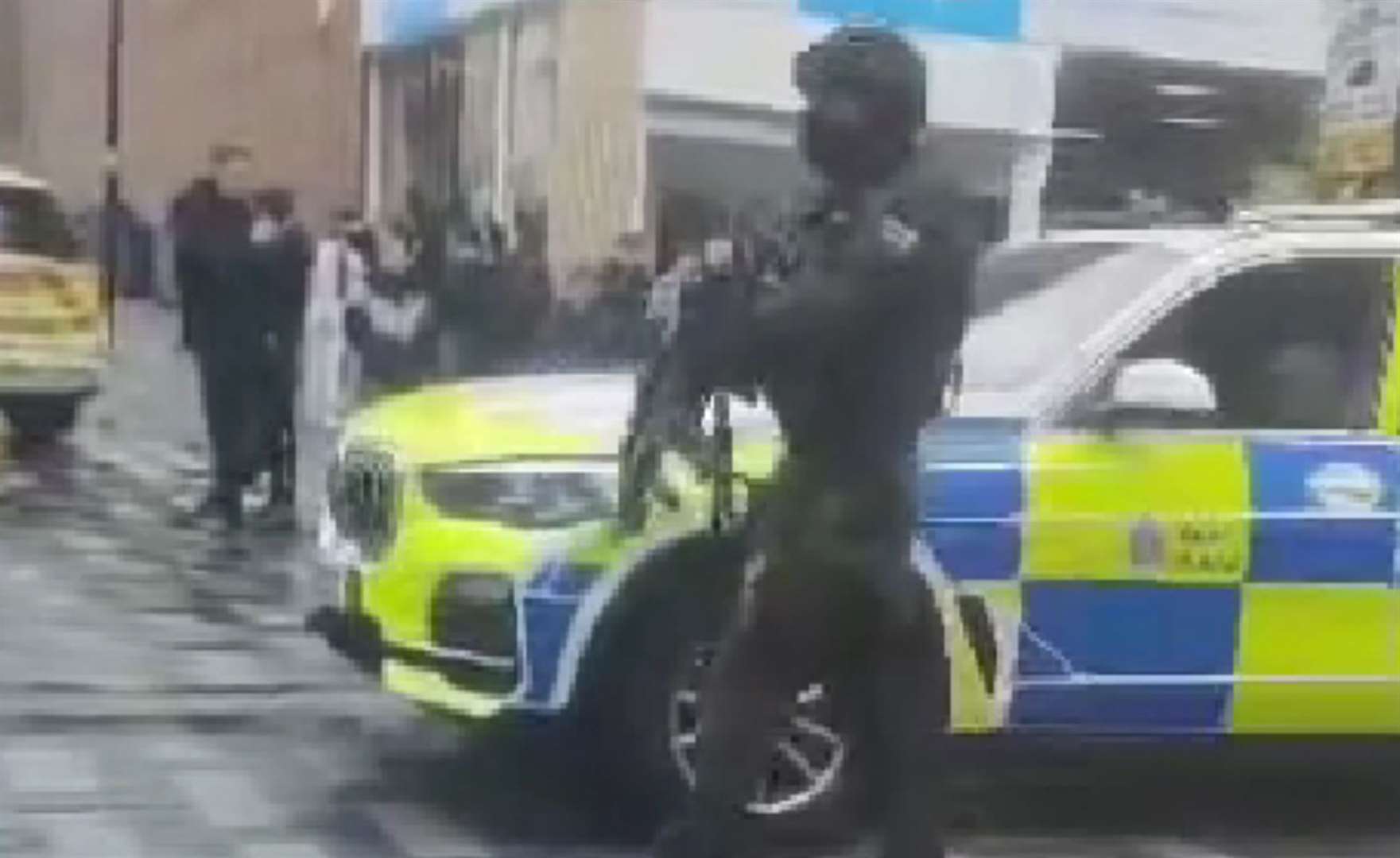 Armed police have been seen in Week Street, Maidstone. Picture: Missy Morgan