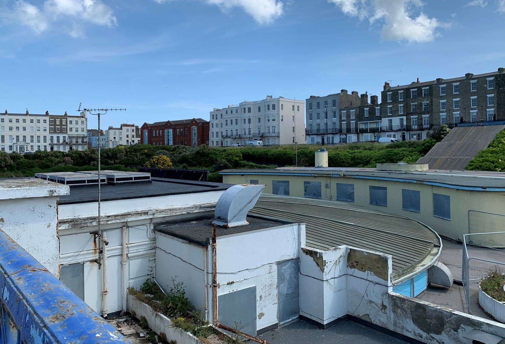 The Winter Gardens in Margate is now closed to the public