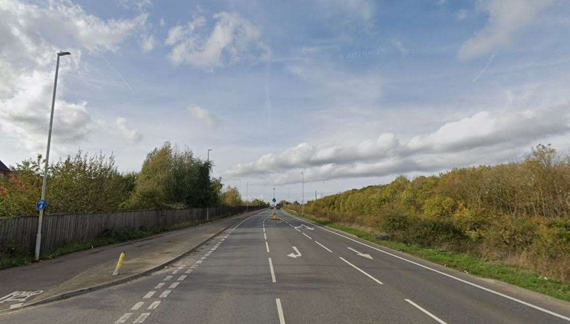 Instead of closures a temporary road will run parallel to Swale Way and connect to the Grovehurst Road roundabout. Picture: Google Maps