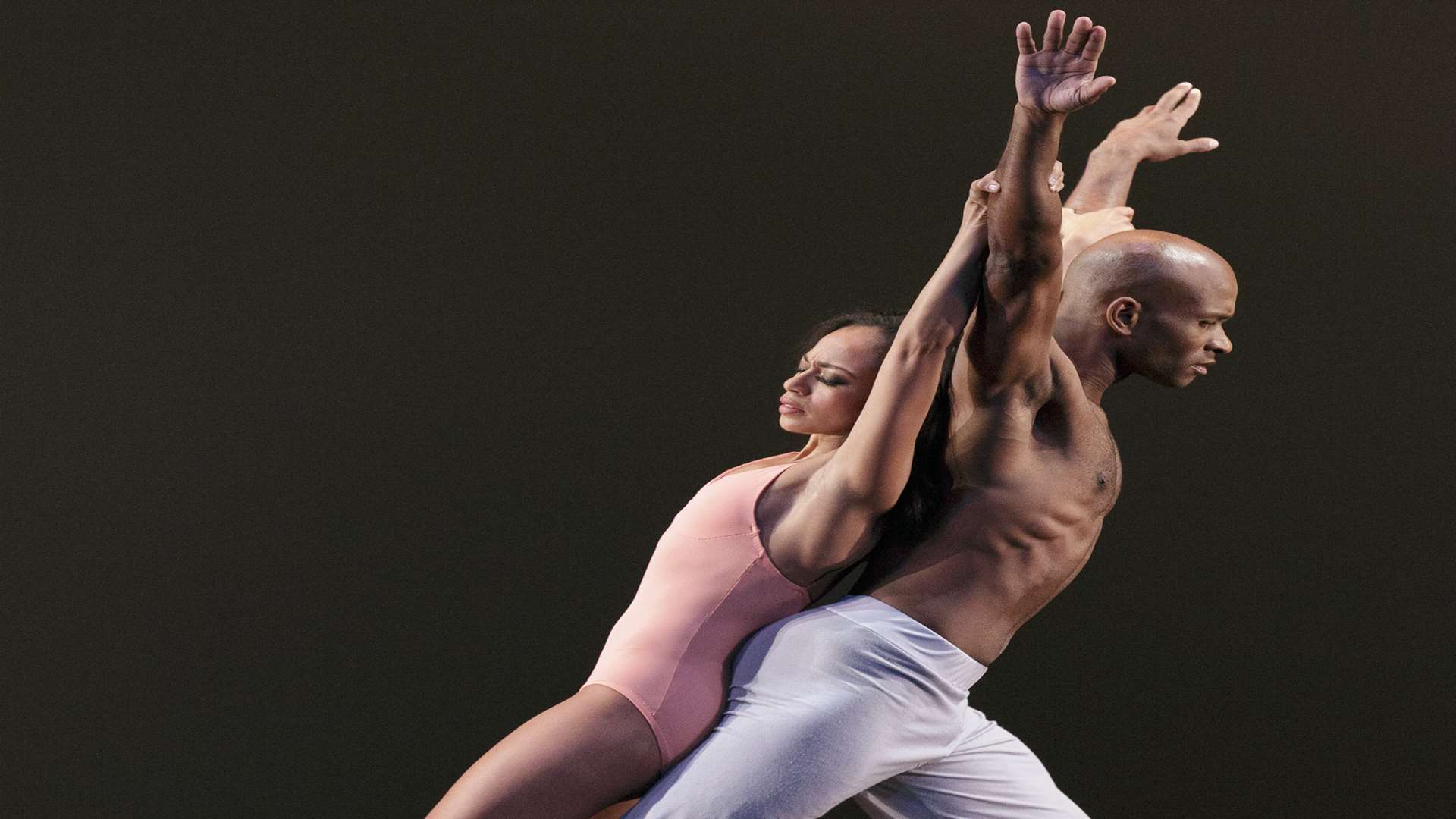 Linda Celeste Sims and Glenn Allen Sims of the Alvin Ailey American dance theater