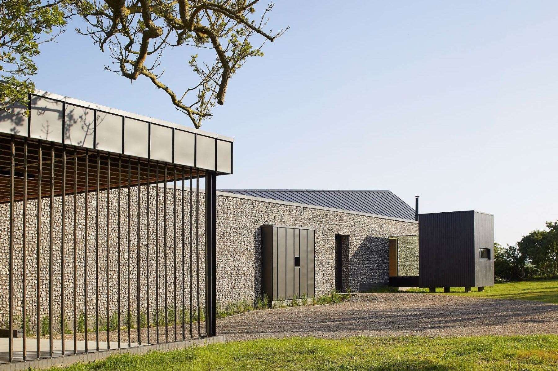 West Meadow by Hollaway Studio in Westcliffe, Dover, is a self-sustaining home. Picture: Hufton + Crow