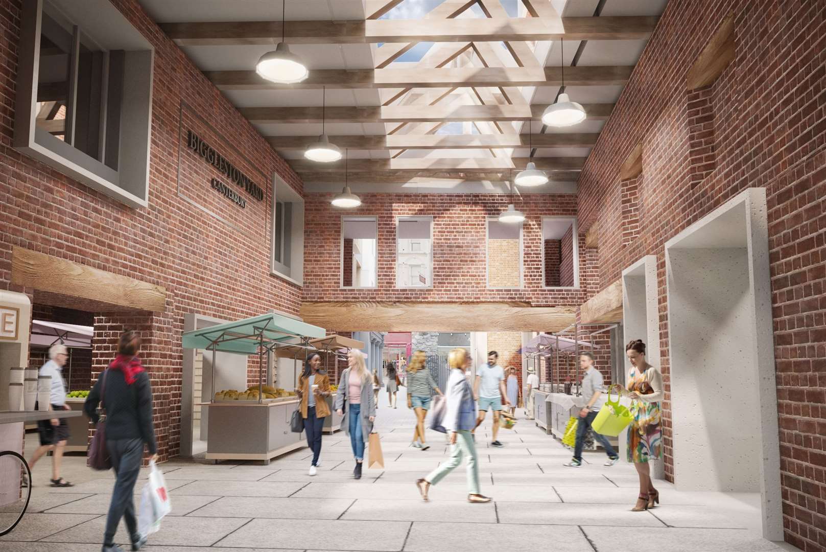 How the former Nasons site in Canterbury could be transformed. Image: Clague Architects