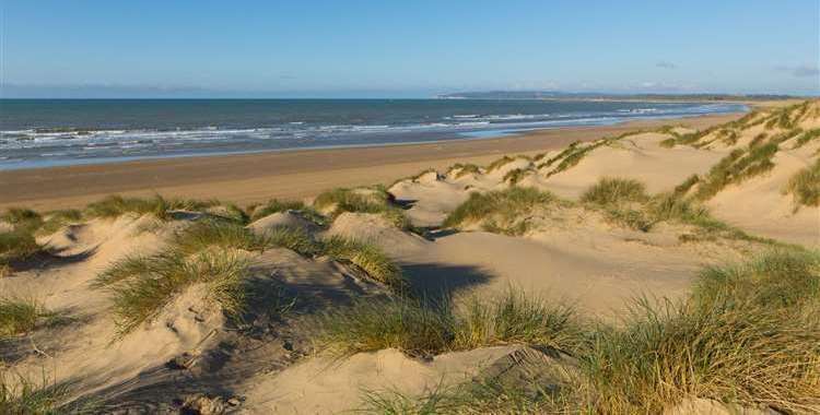 Camber Sands is on the Kent border near Rye. Picture: Stock image