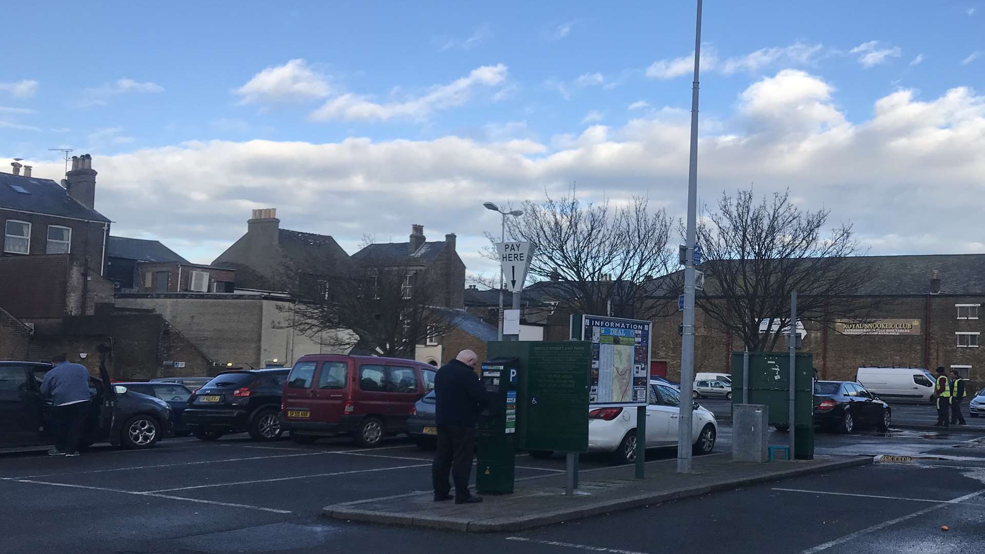 Middle Street car park, also known as Deal Library car park