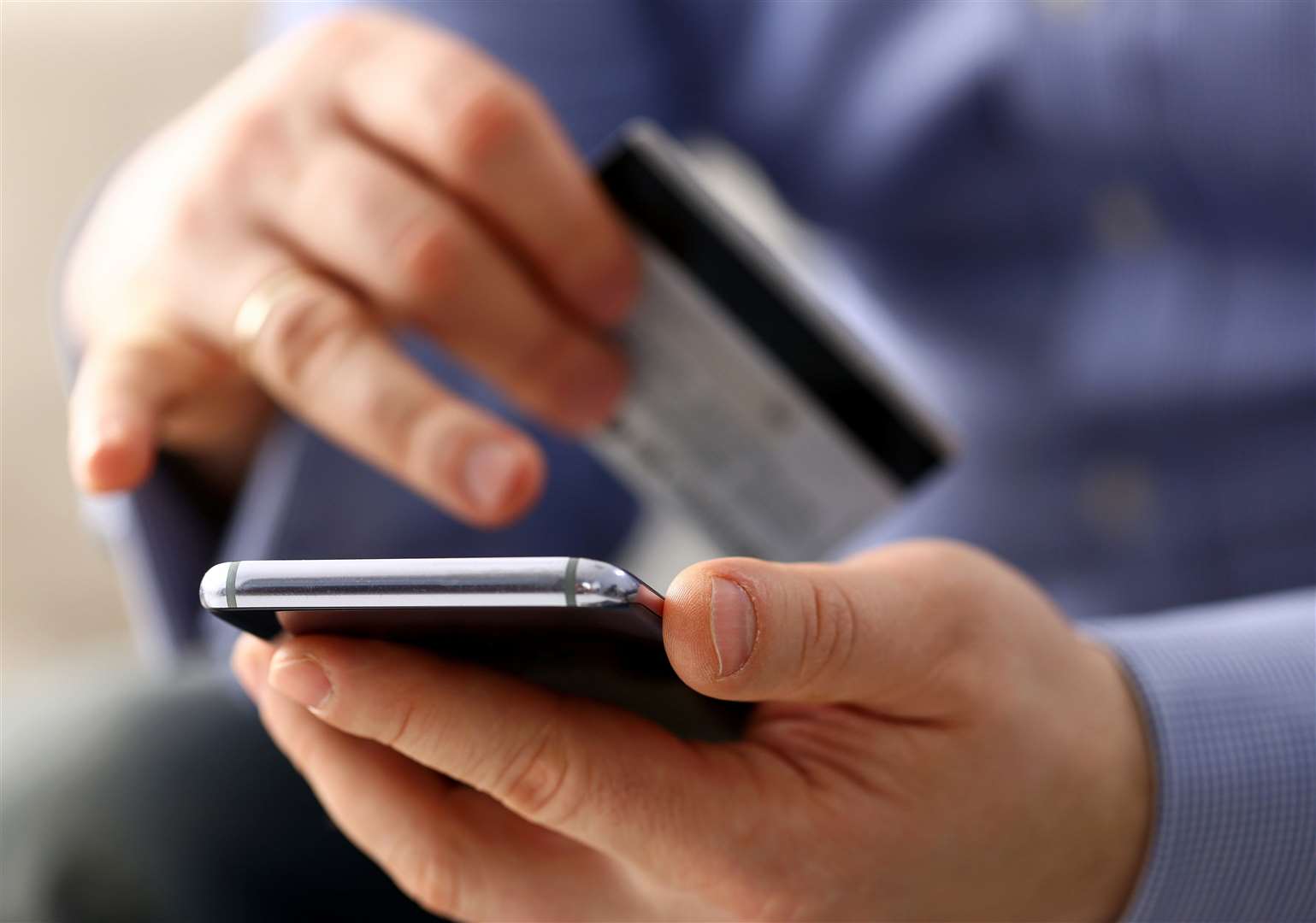 Almost 100% of the Bluewater an Graesend Barclays customers use the app for online banking. Stock image