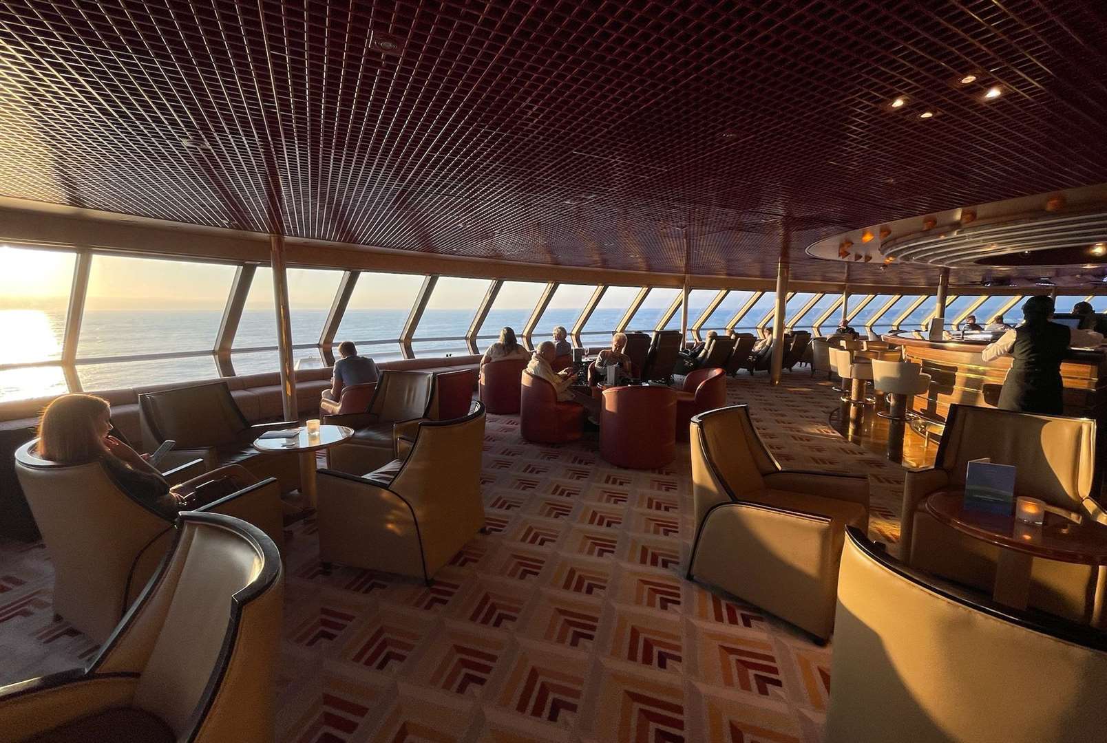 The Observatory bar on Fred Olsen’s Borealis ship