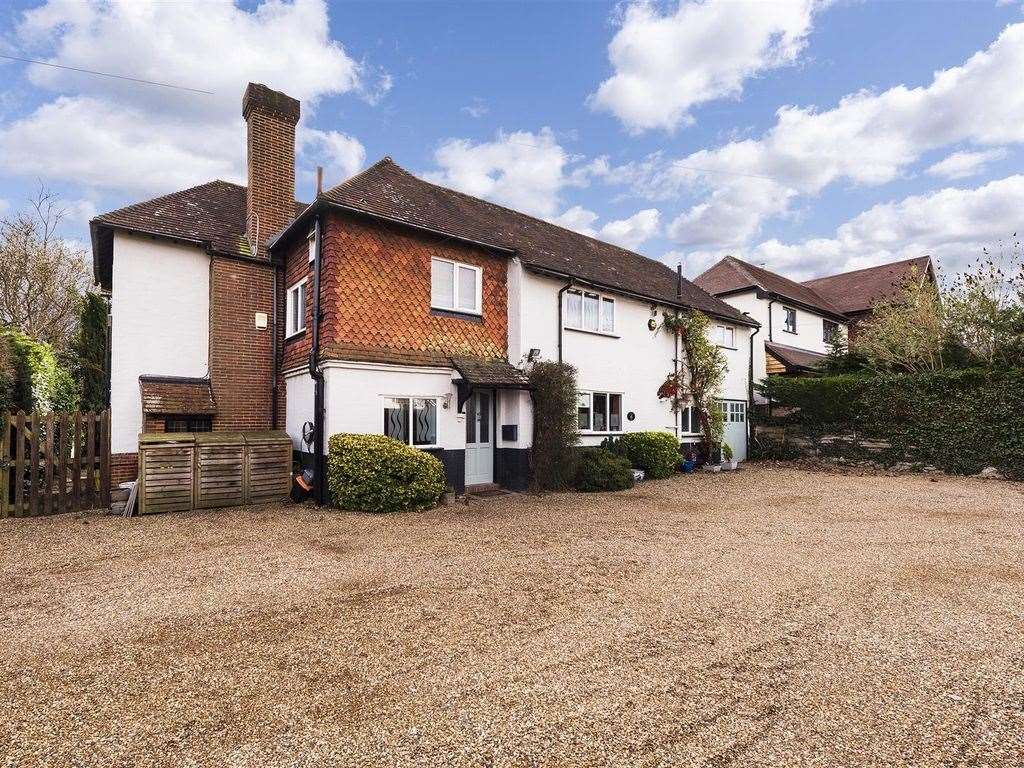 Plenty of parking space outside this Tonbridge home makes it a great place for a party. Photo: Zoopla