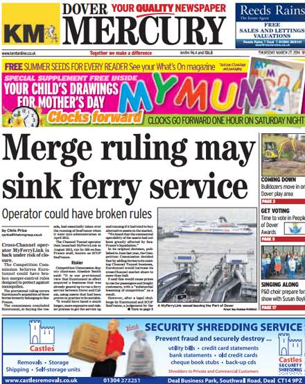 This week's Dover Mercury