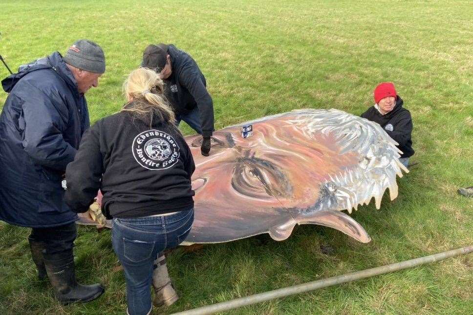 Members of the society soon started fixing Mr Bercow's effigy