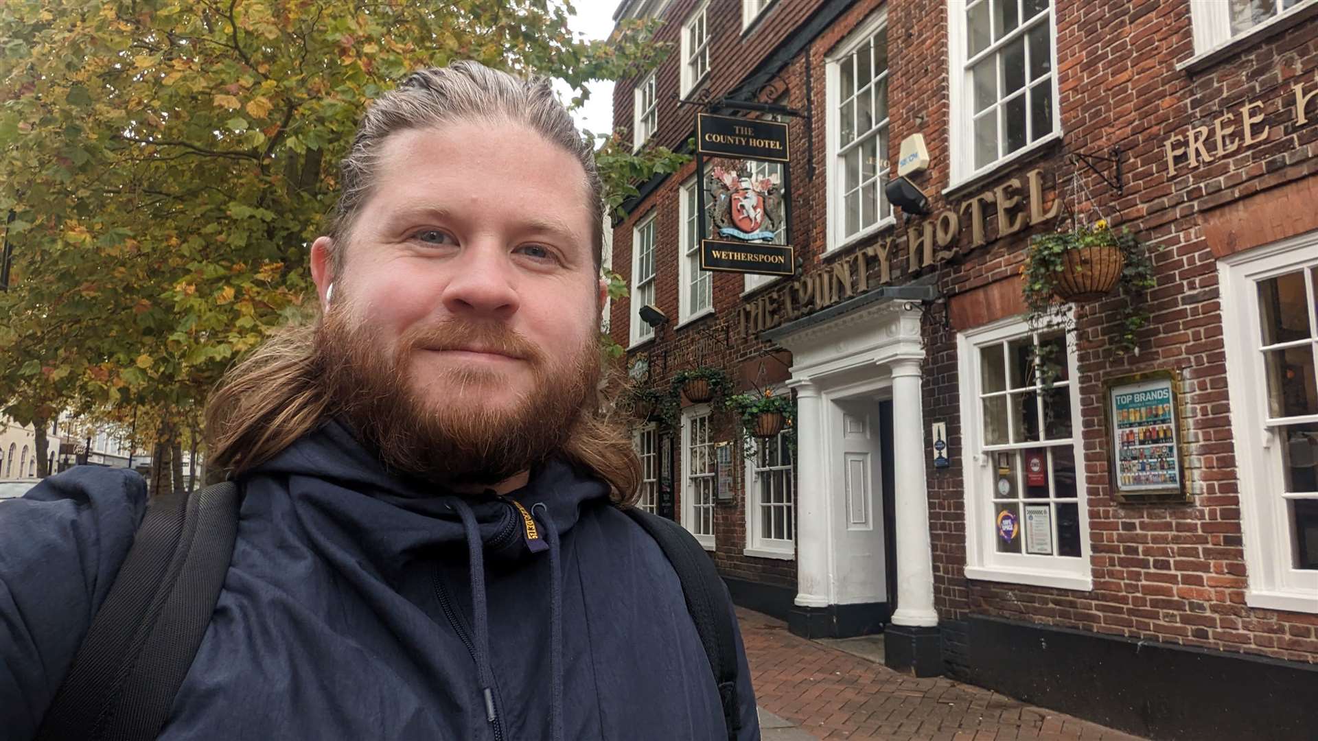 Rhys at The County Hotel in Ashford