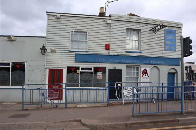 The former Old House at Home pub in Sheerness High Street. Picture: John Nurden