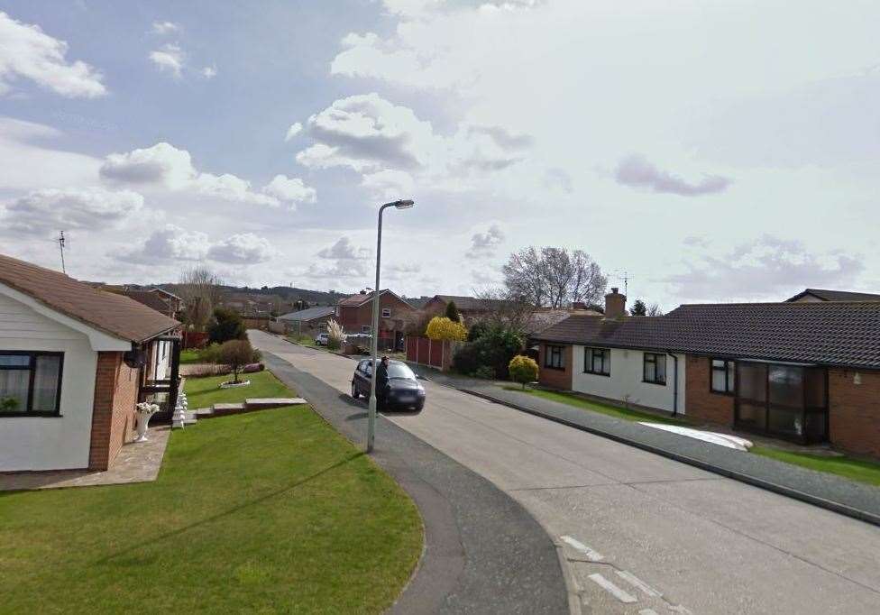 The incident happened in Wauchope Road - a quiet residential street in Seasalter. Stock picture: Google Street View