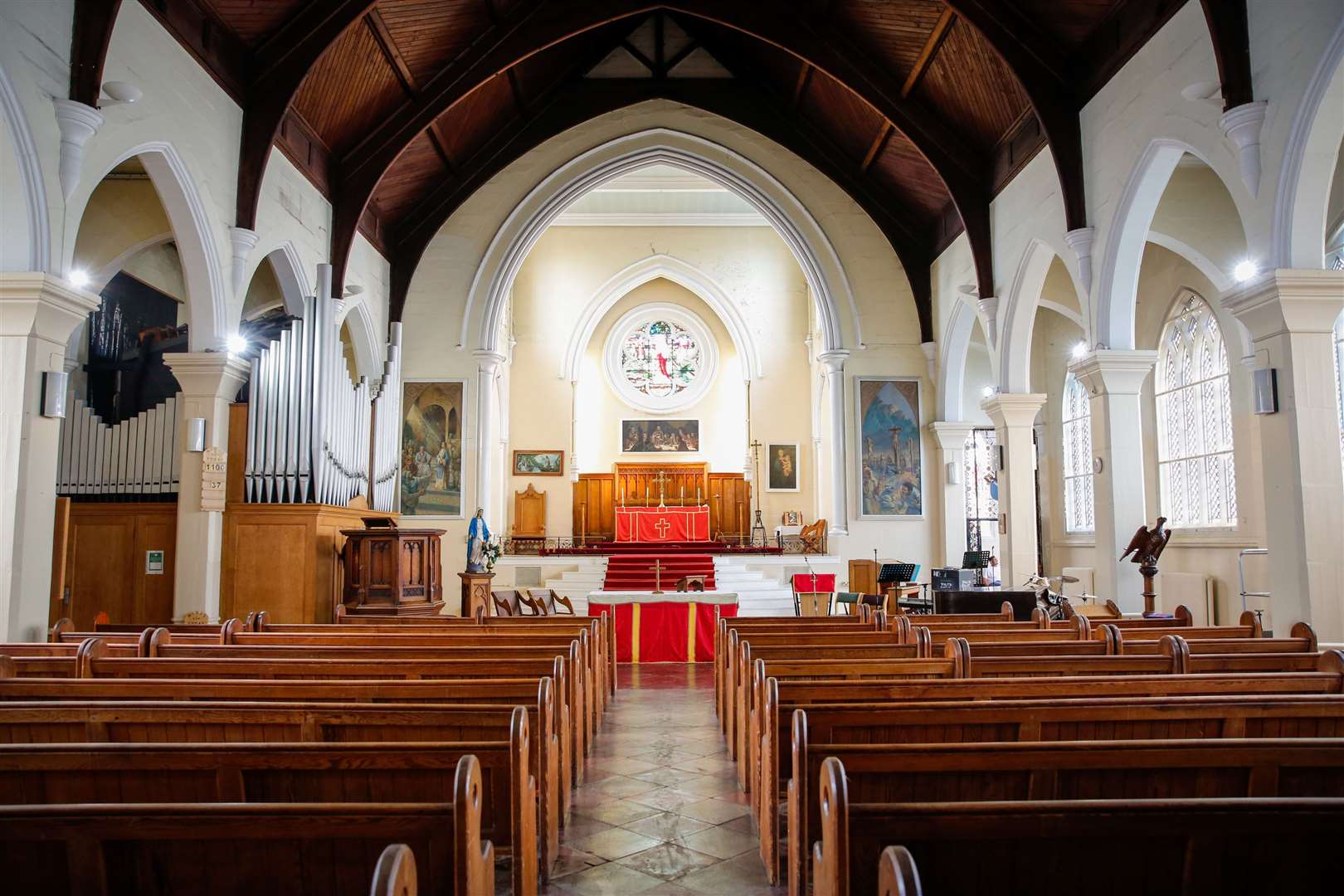 The chapel at Maidstone Prison where Reg Kray married Roberta Jones Picture: Matthew Walker