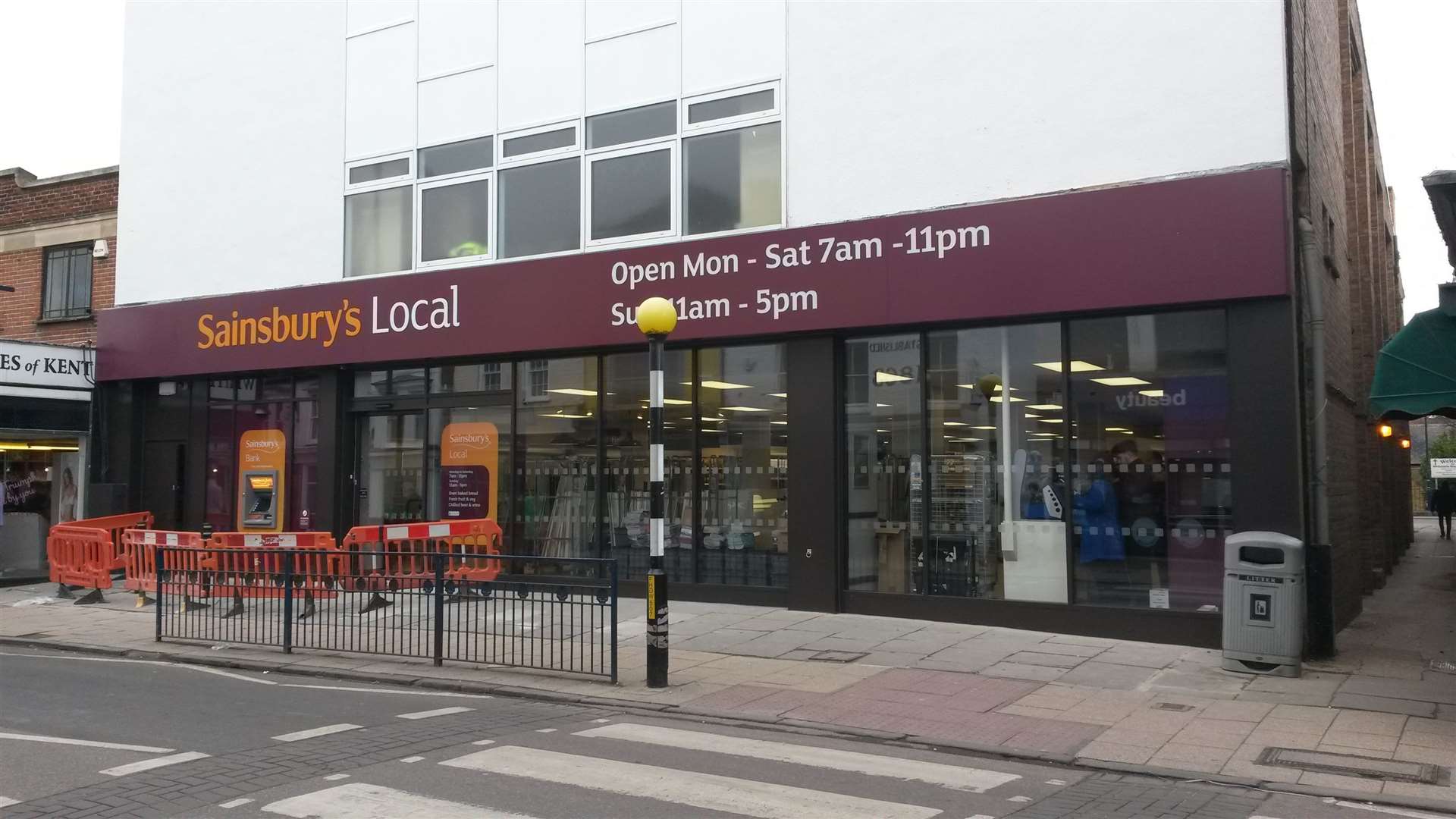 Sainsbury's in Whitstable High Street