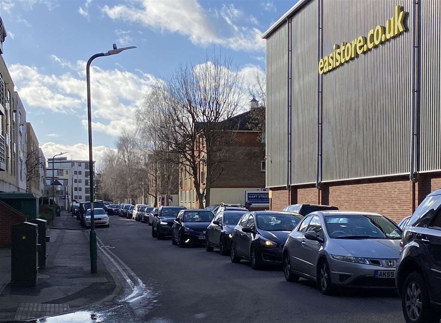 Resident Lucy George says traffic along Barker Road and Hart Street regularly becomes congested. Barker Road shown above. Picture: Lucy George