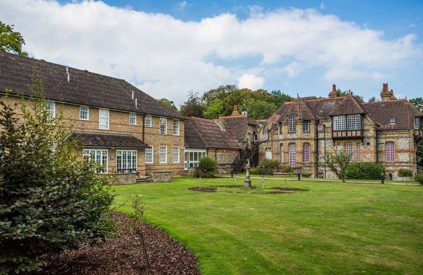 Sait worked at Fawkham Manor Hospital in Longfield, pictured, and Darent Valley Hospital in Dartford