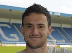 Gillingham midfielder Josh Pritchard Picture: Barry Goodwin