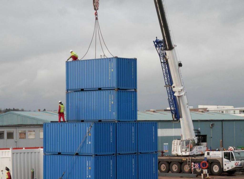 Agency workers at risk were captured on camera at European Active Projects at Chatham Docks