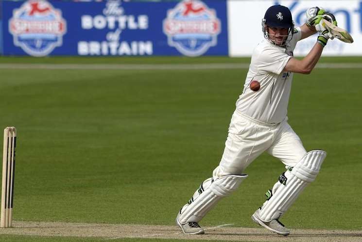 Rob Key top-scored against Australia at The Spitfire Ground, St Lawrence Picture: Barry Goodwin.