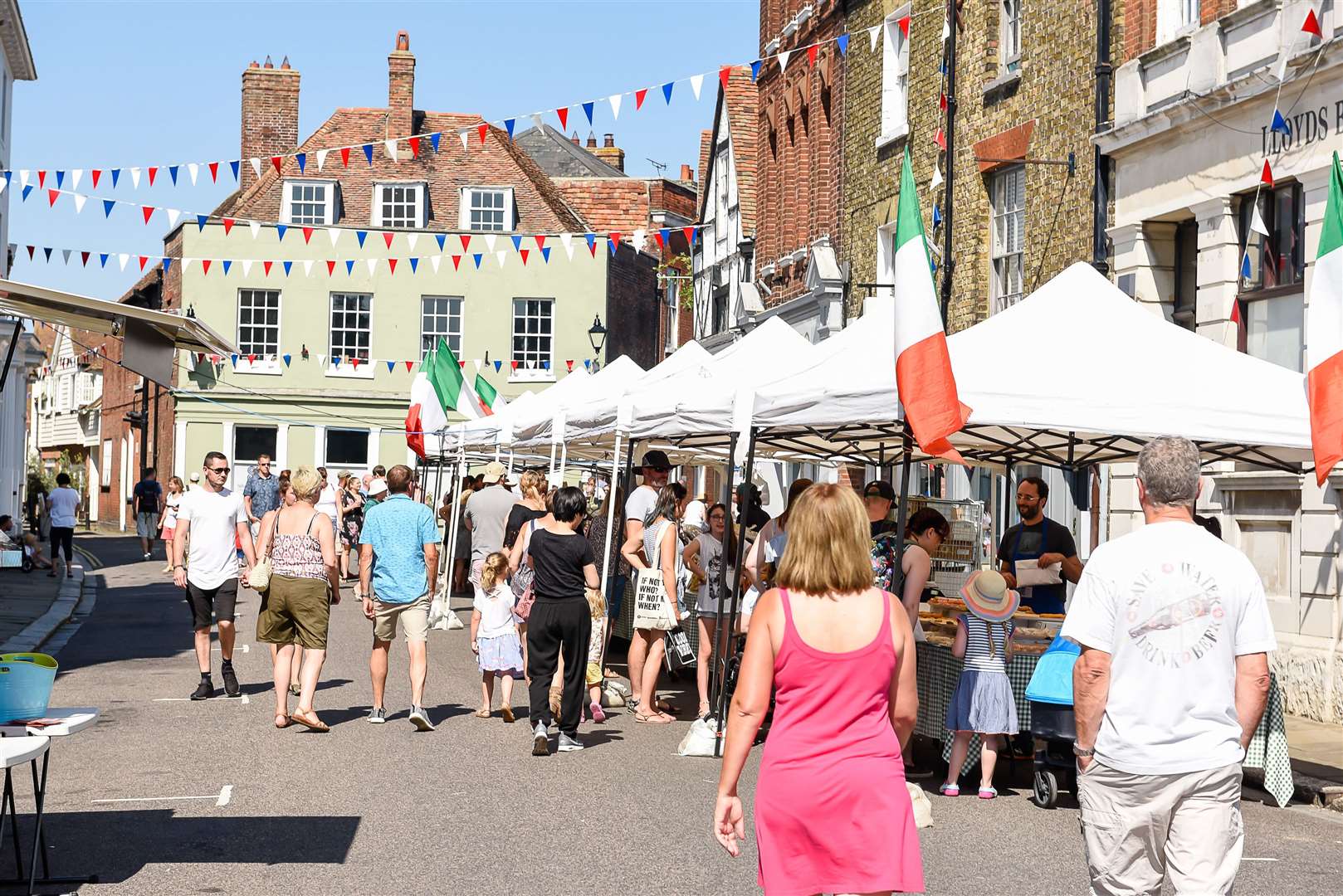 There will be a traditional market on the Guildhall Forecourt on Bank Holiday Monday Picture: Alan Langley