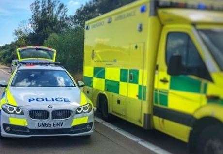 South East Coast Ambulance staff and volunteers were thanked for their efforts