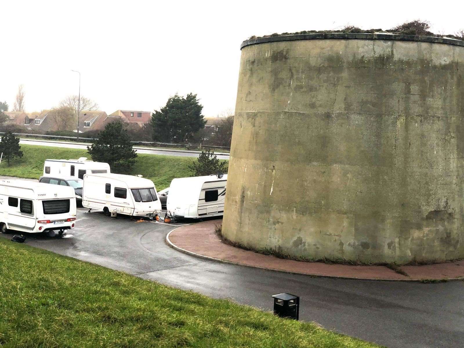 Police and the council have visited the site. Picture: Barry Goodwin (22491732)