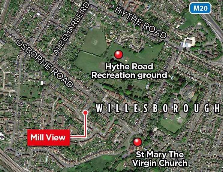 Emergency services rushed to Mill View in Willesborough following the blast in May 2021