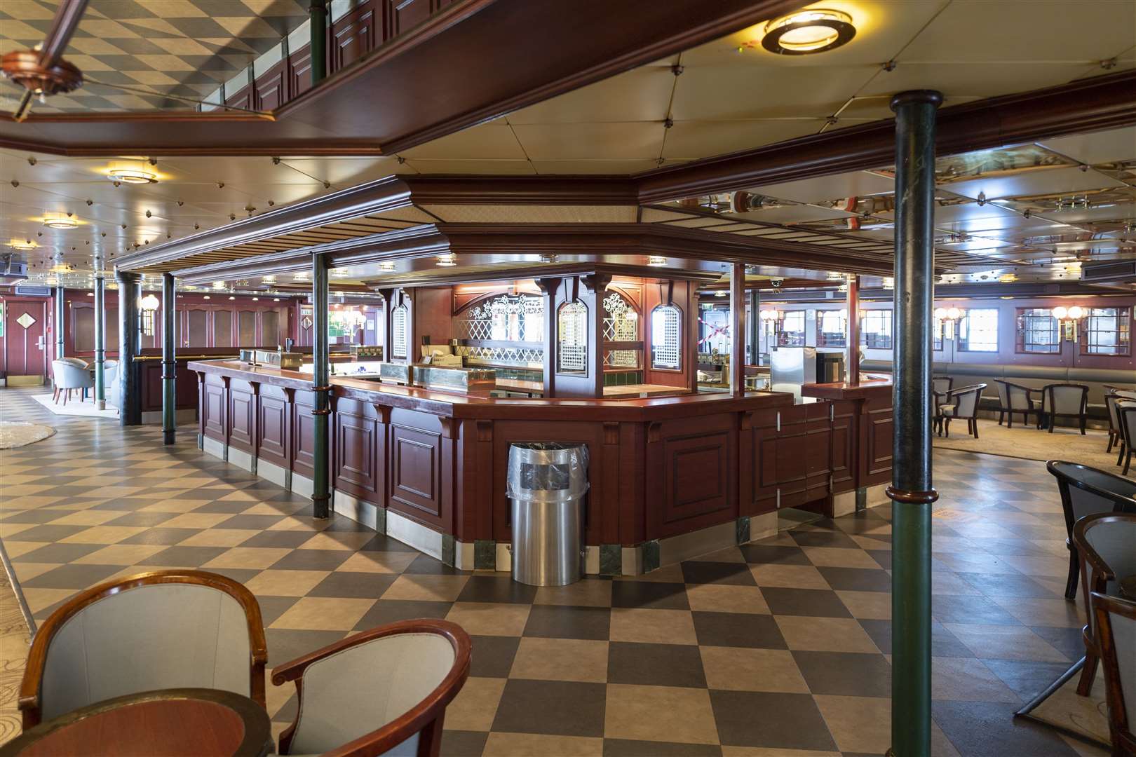 O'Flaherty's bar on the ferry