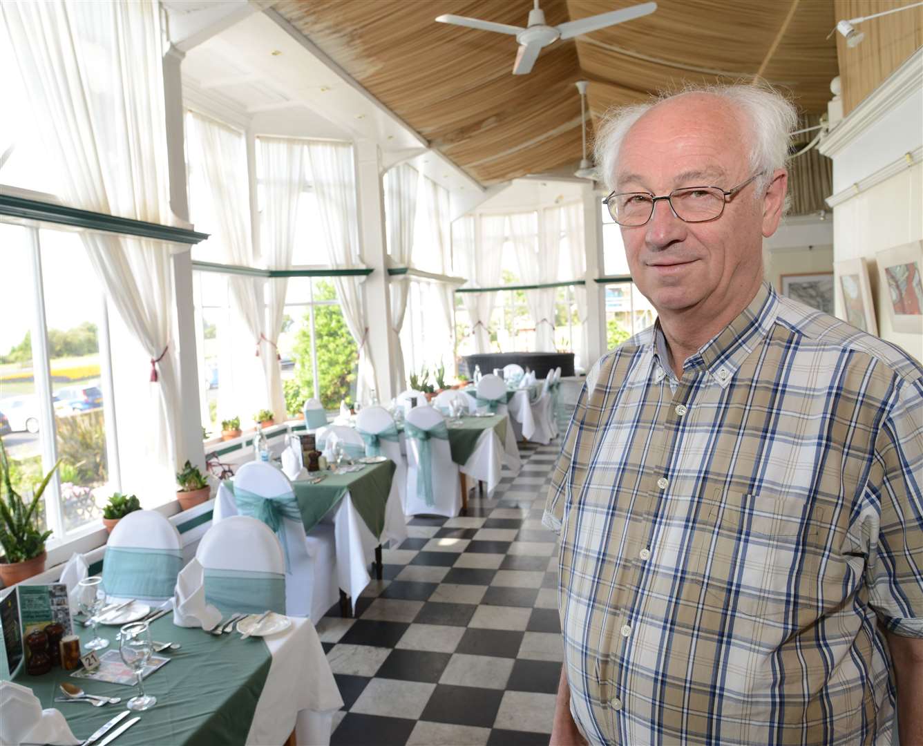 Former owner of The Grand in Folkestone, Michael Stainer. Picture: Gary Browne