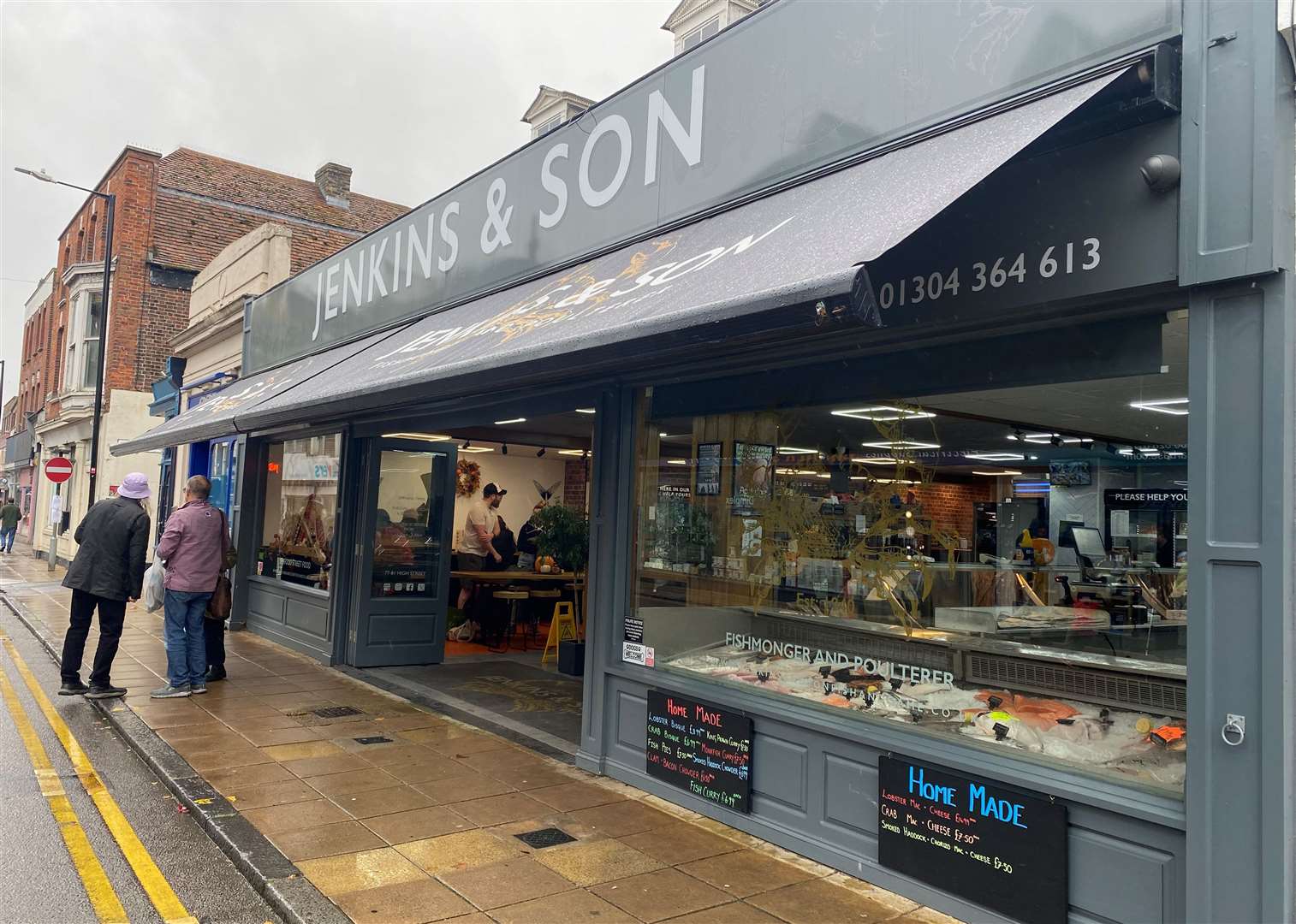 Our Eat My Words review of the Jenkins and Son seafood street food in Deal