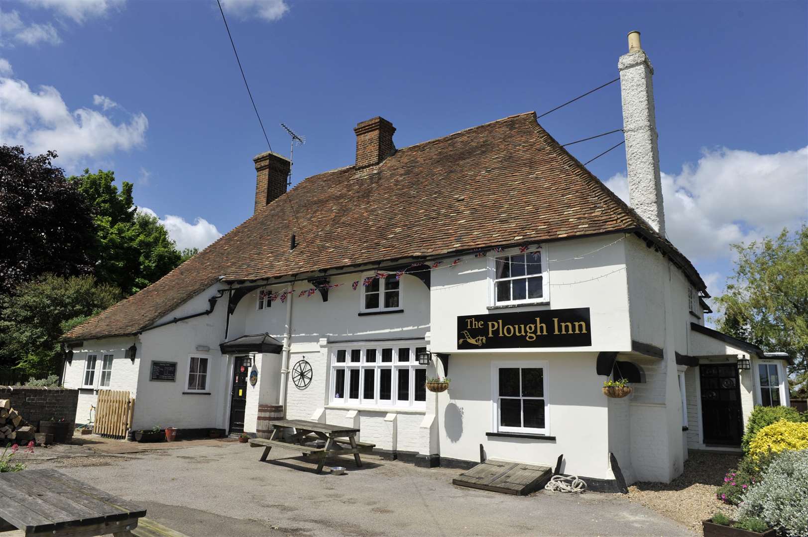 The Plough Inn, Stalisfield. Picture: Tony Flashman