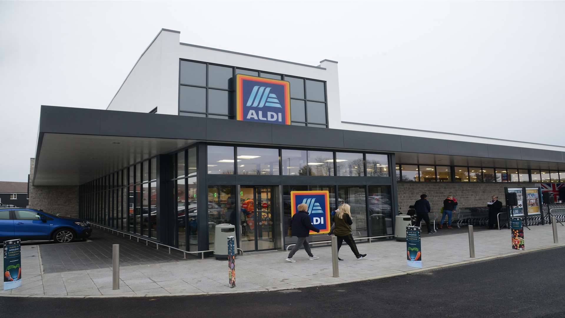 The new Aldi off Sutton Road, Maidstone. Picture: Gary Browne FM4984732