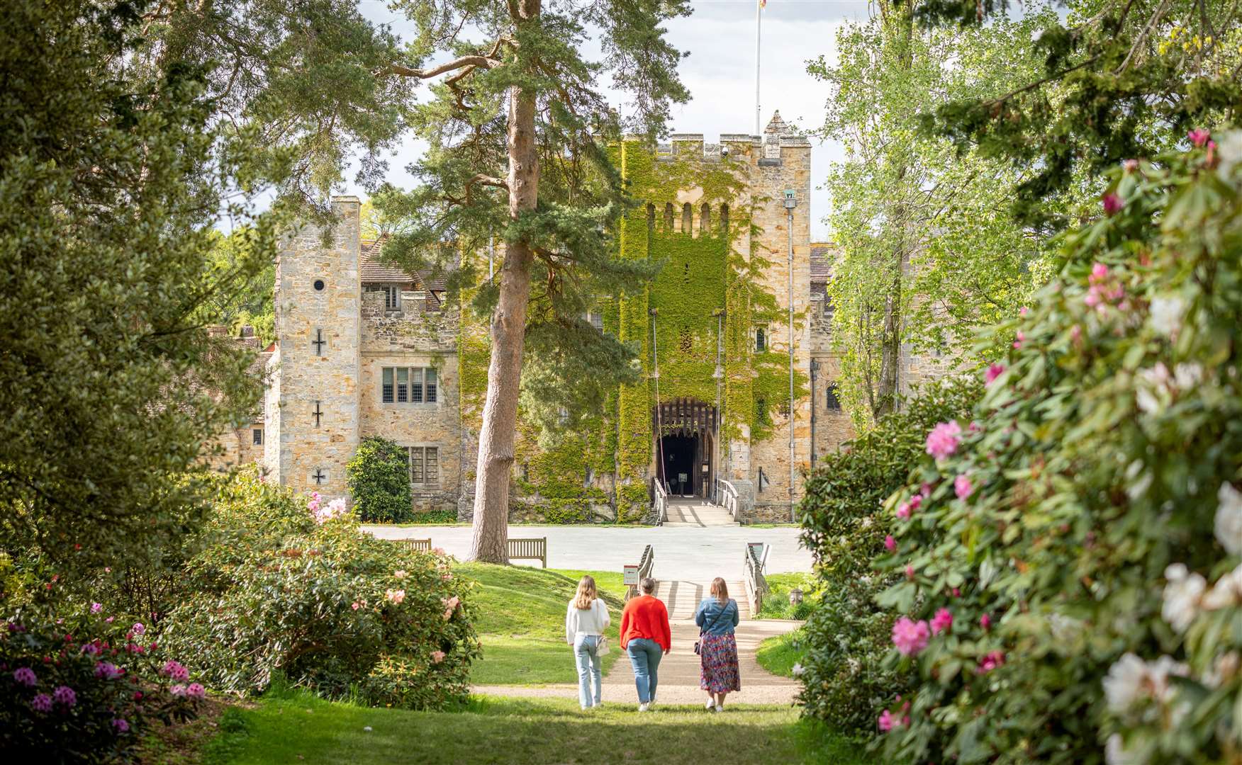 Visitors can also enjoy Hever Castle’s summer attractions during their visit to the Supercars event. Picture: Alex Hare