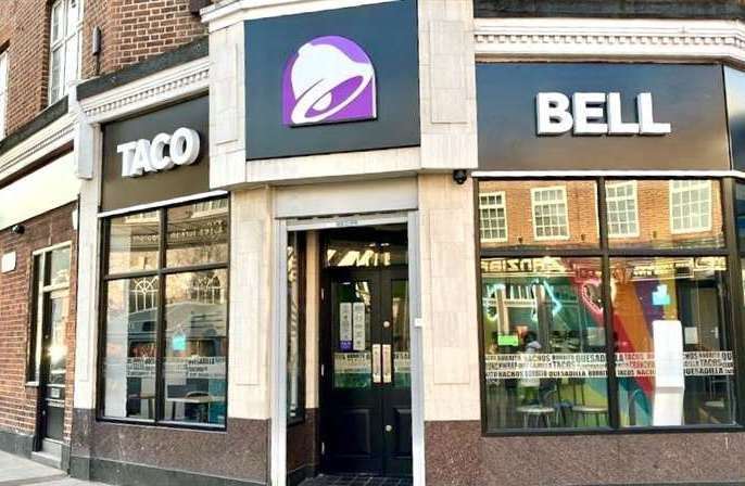 The Dartford branch only opened in January last year. Pic: Taco Bell