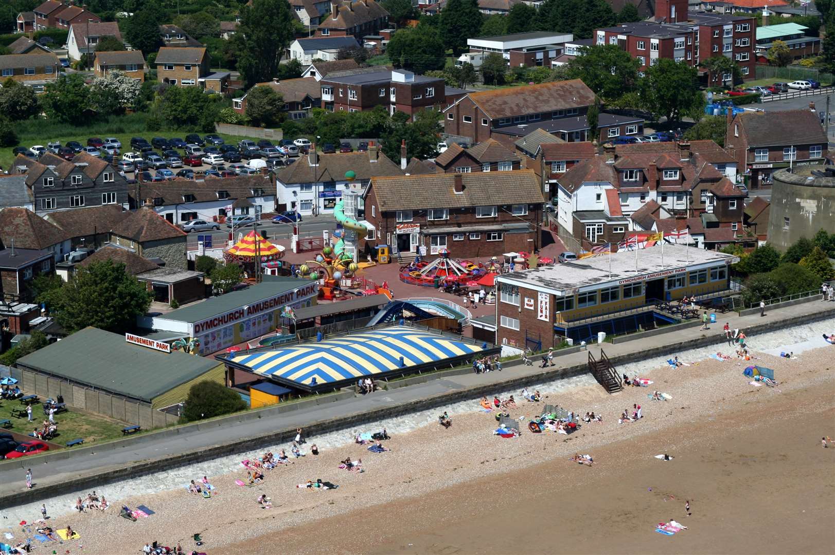 The coastline at Dymchurch in 2006. Picture: Geoff Hall