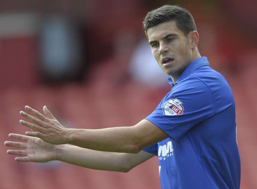 Gillingham defender John Egan Picture: Barry Goodwin